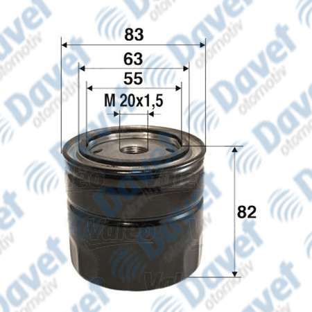 VALEO 586060 Yag Filtresi Opelvectra A (J89)1.7 Td (F19. M19) ; Opelvectra A Hatchback (J89)1.7 Td (F68. M68) ; Opelastra F Hatchback (T92)1.7 Tds (F08. M08. F68. M68) ; Opelastra F (T92)1.7 Tds (F19. M19) ; Opelastra F Estate (T92)1.7 Tds (F08. C05) ; Rover200 H  ####